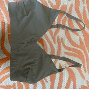 Outdoor Voices olive green bra